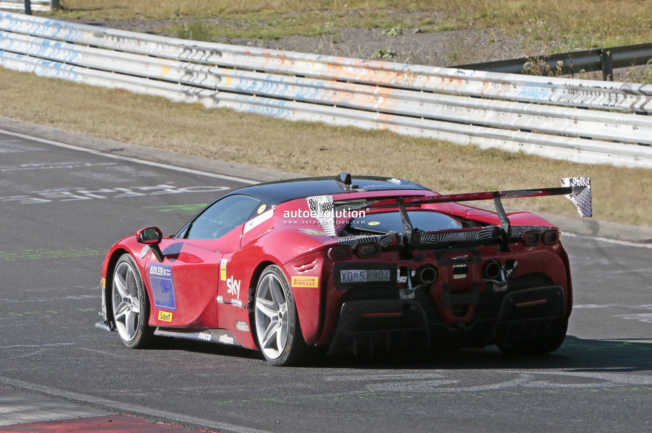 Ferrari SF90 VS Spyshot Rear
