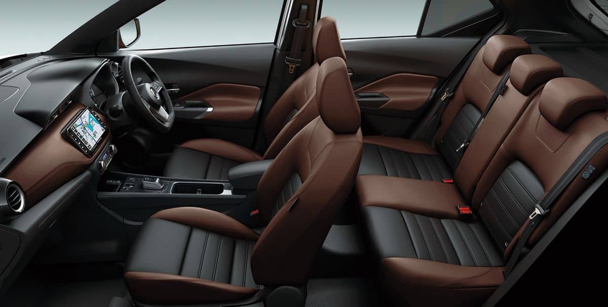 Nissan Kikcs e-POWER Facelift Interior Brown