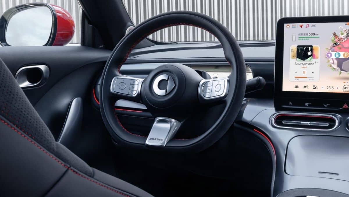 Smart #1 Brabus Steering wheel