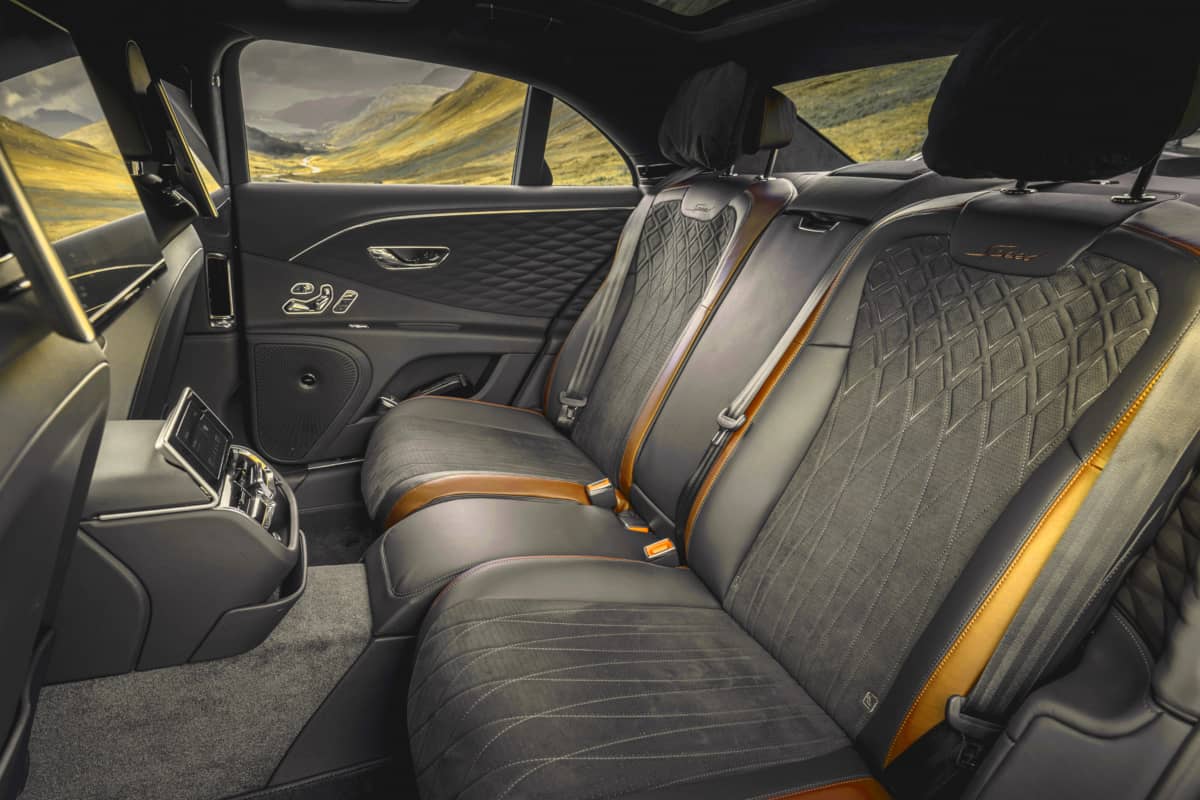 Bentley Flying Spur Speed Rear seats
