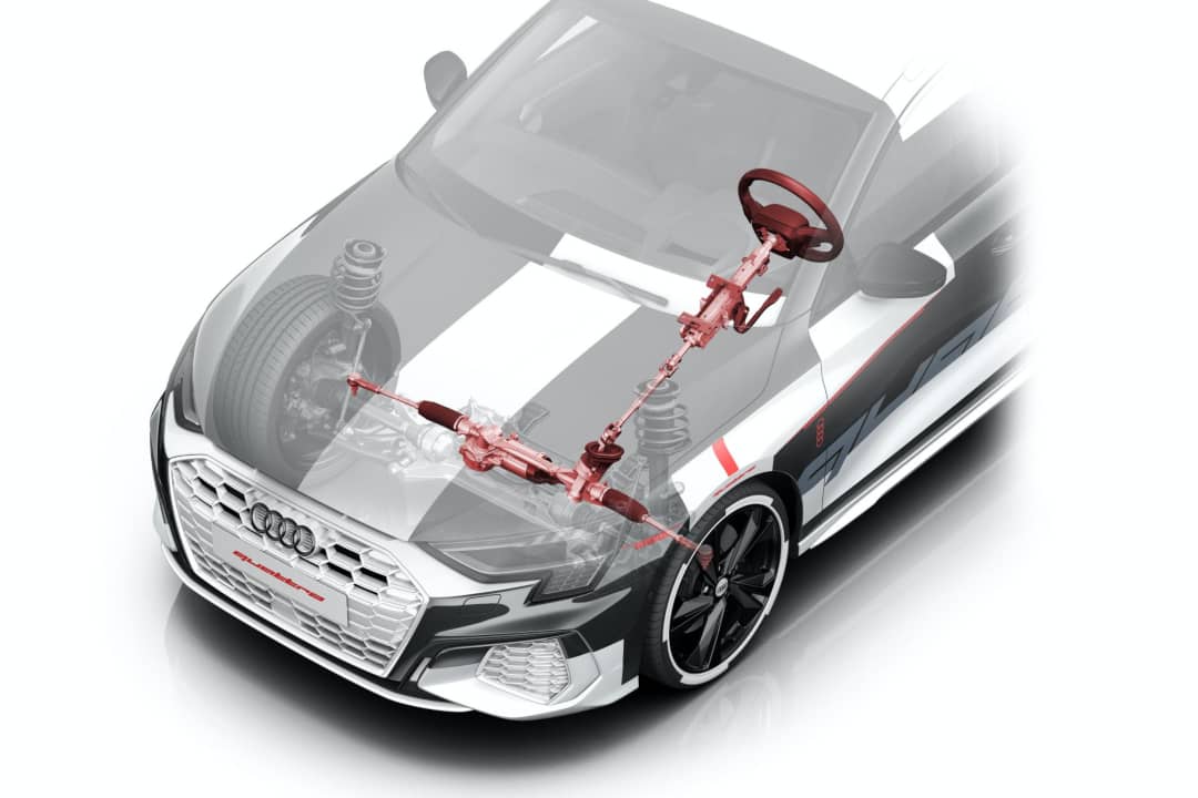 Audi A3 2020 progressive steering