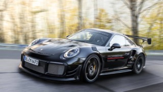 Porsche 911 GT2 RS with Manthey Performance Kit Front three quarter