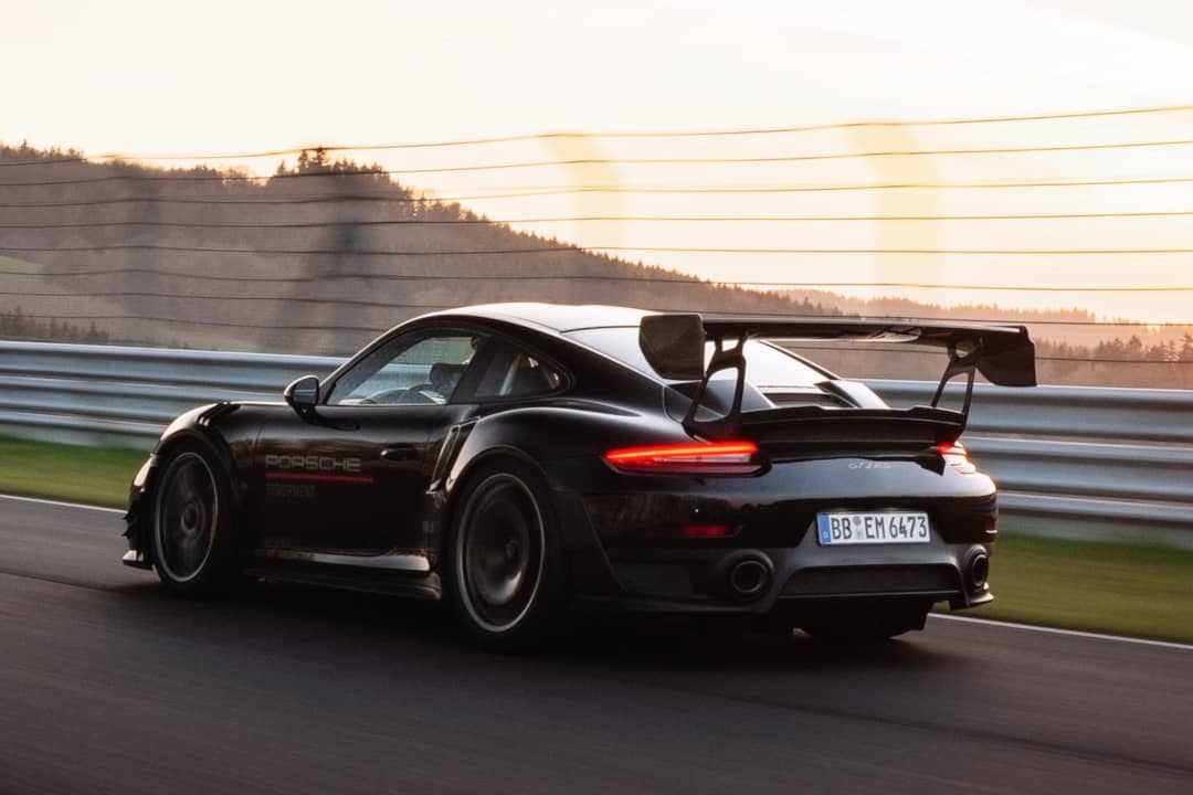 Porsche 911 GT2 RS with Manthey Performance Kit Rear