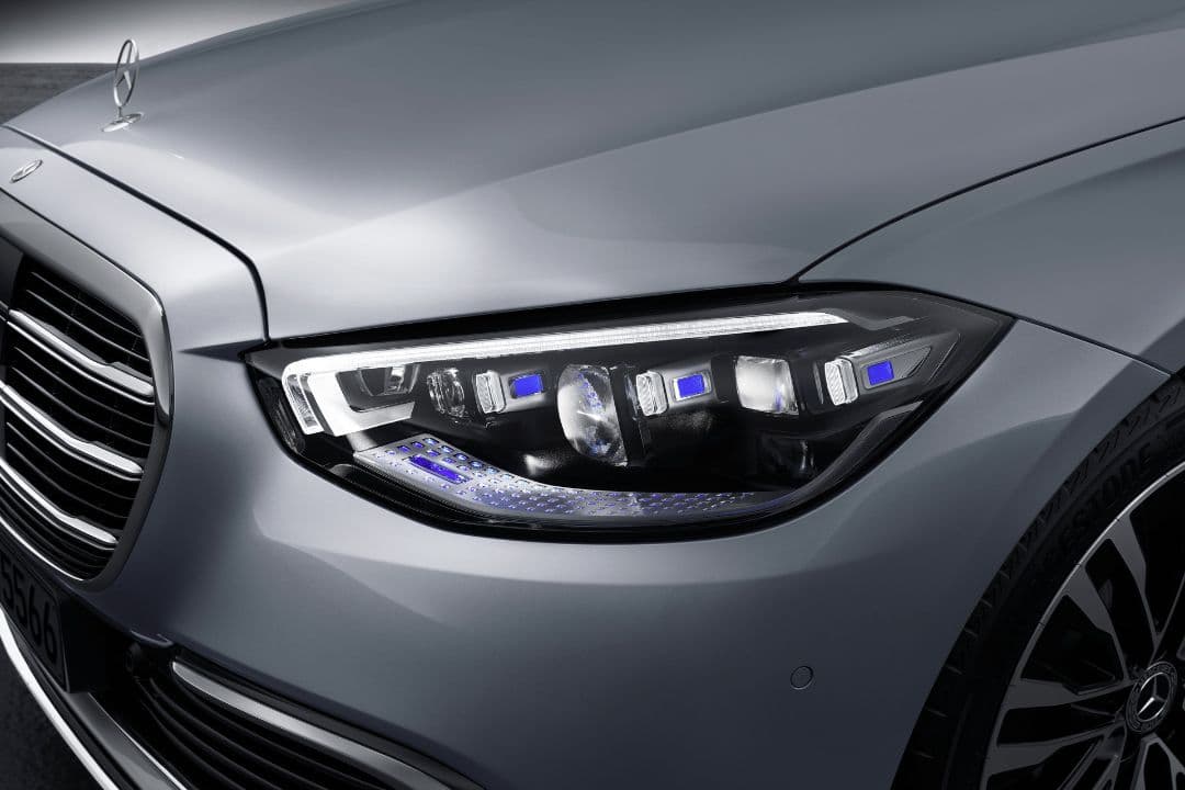 Mercedes Benz S Class 2021 headlight
