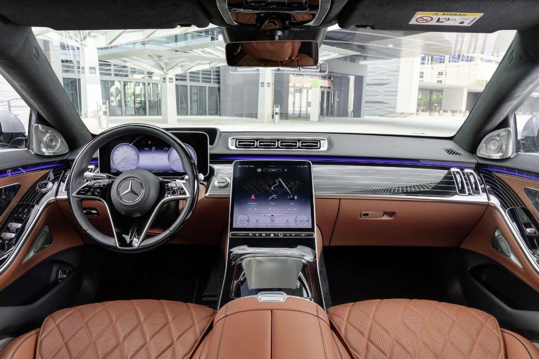 Mercedes Benz S Class 2021 interior