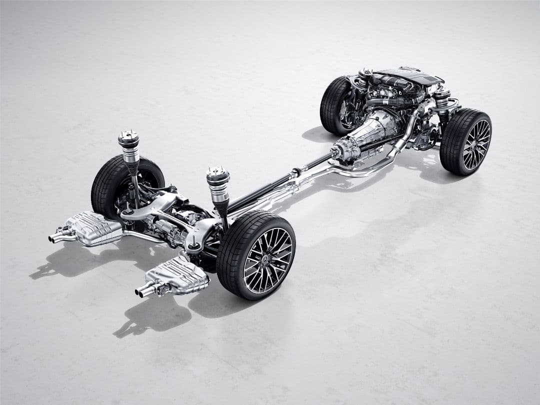 Mercedes Benz S Class 2021 chassis