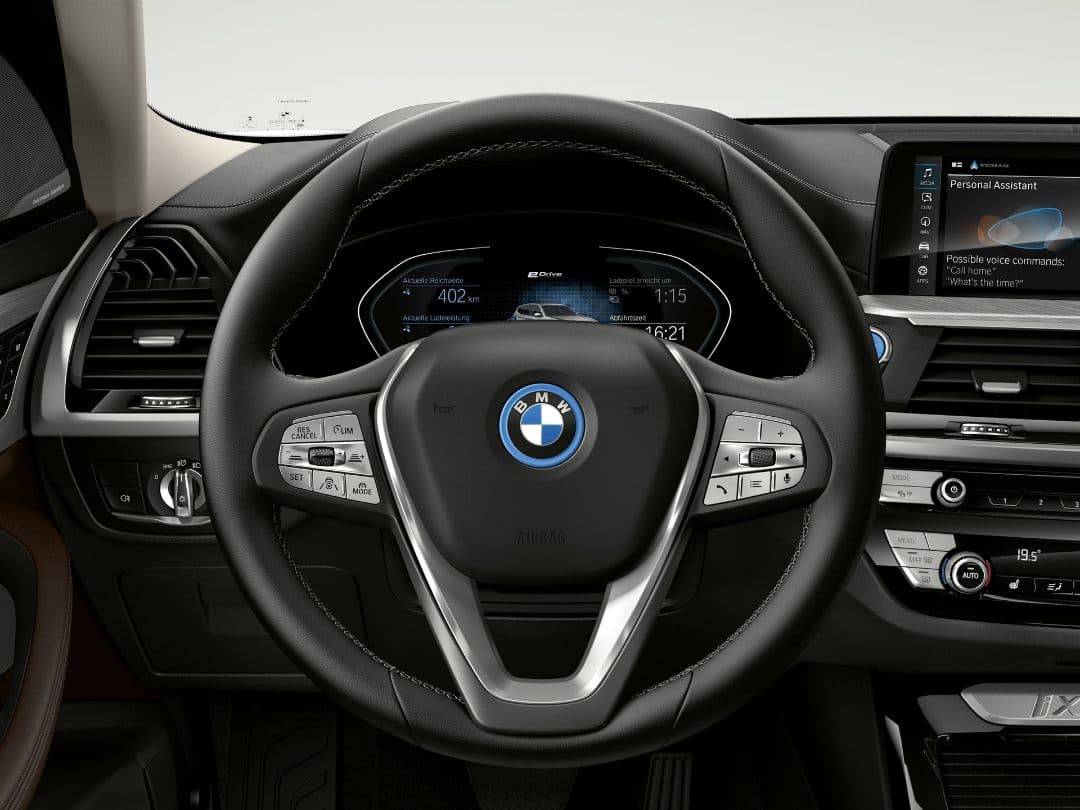 BMW iX3 cockpit
