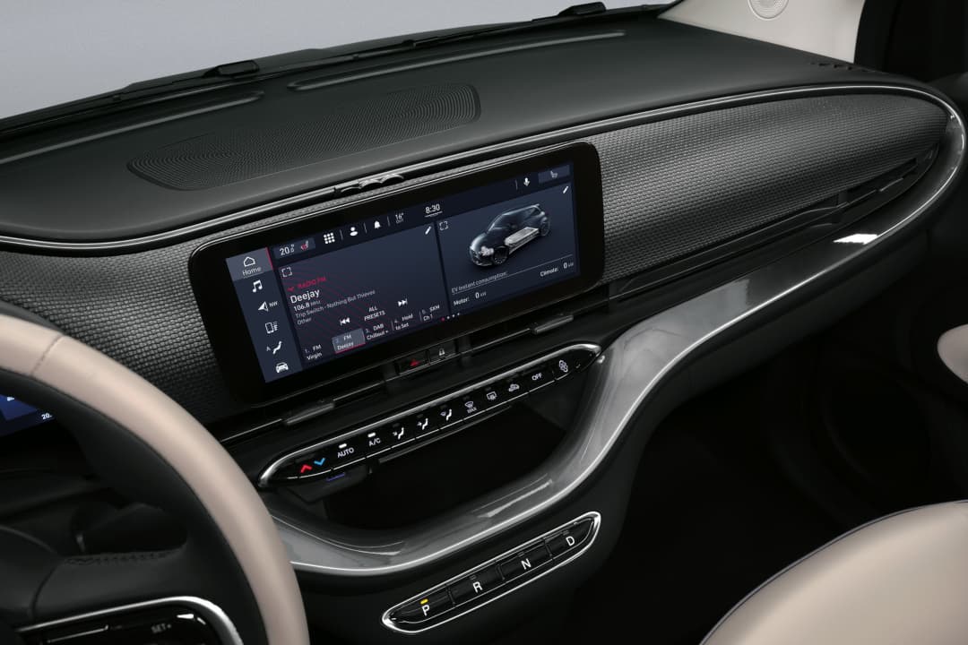 Fiat 500e 2020 touch screen