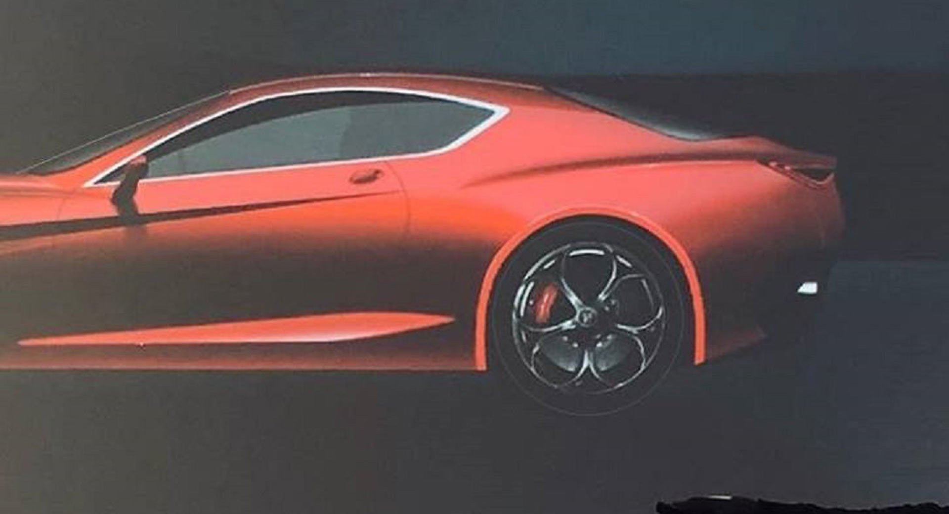 アルファロメオ新型GTV　画像が流出! デザインの一部が判明!