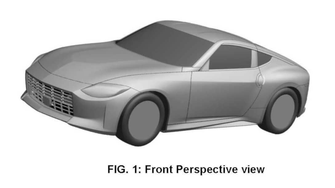 Nissan 400Z Patent Image Front Perspective