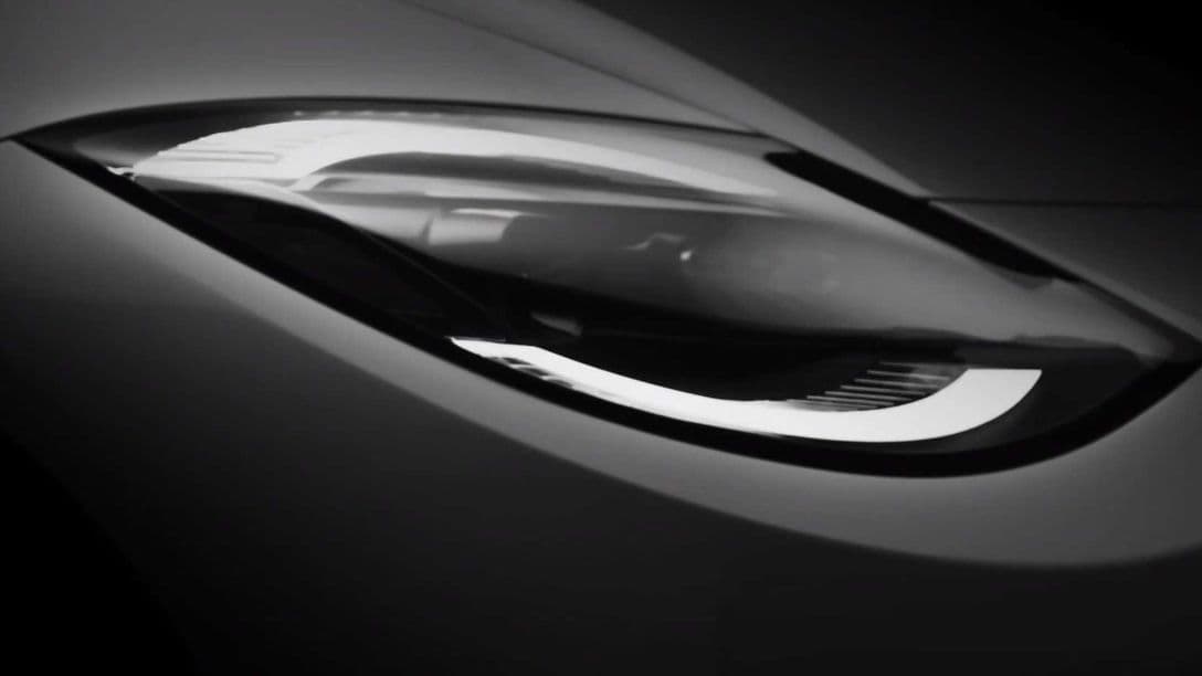 Nissan 400Z teaser headlight