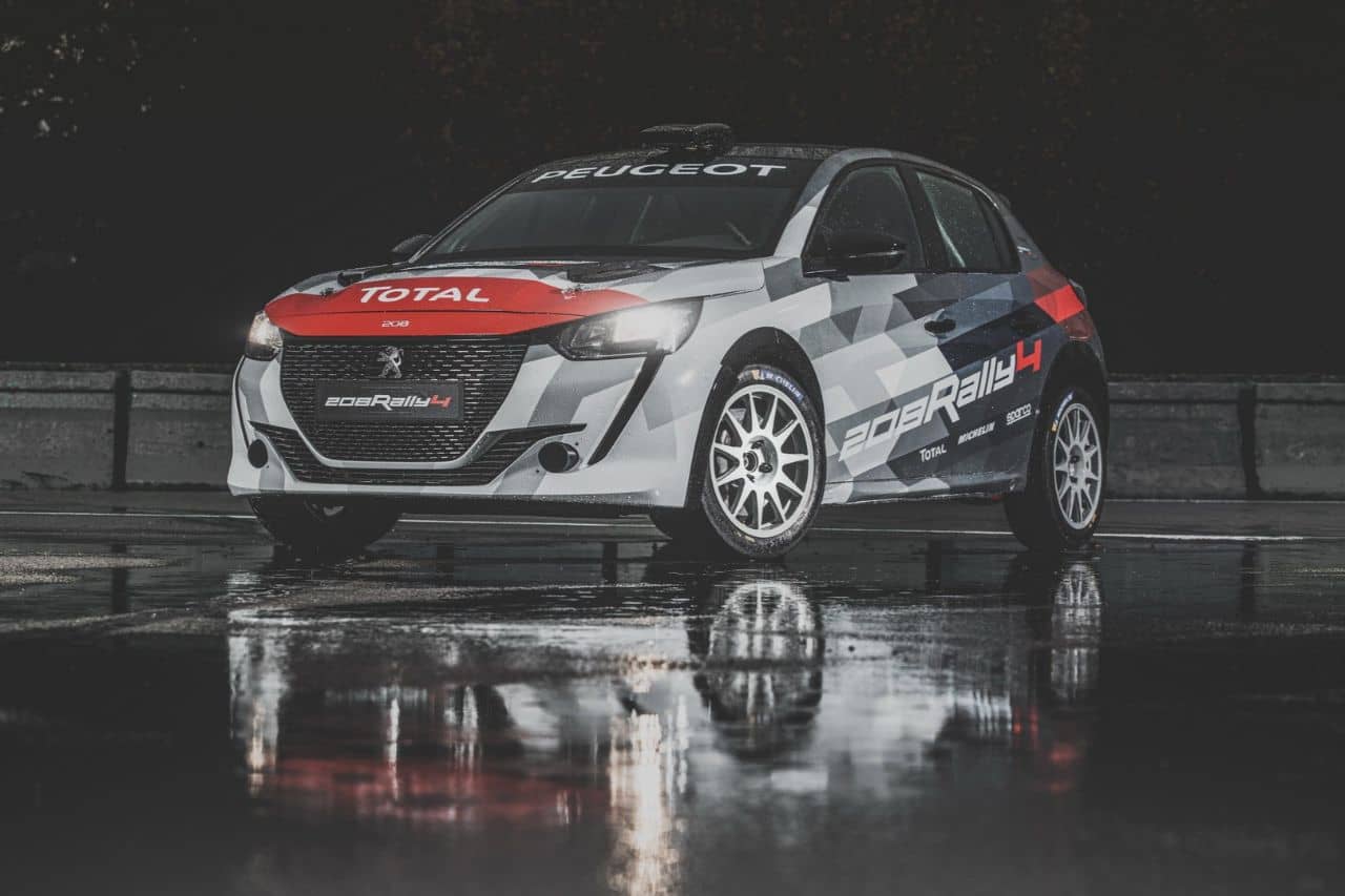 Peugeot 208 Rally 4 front