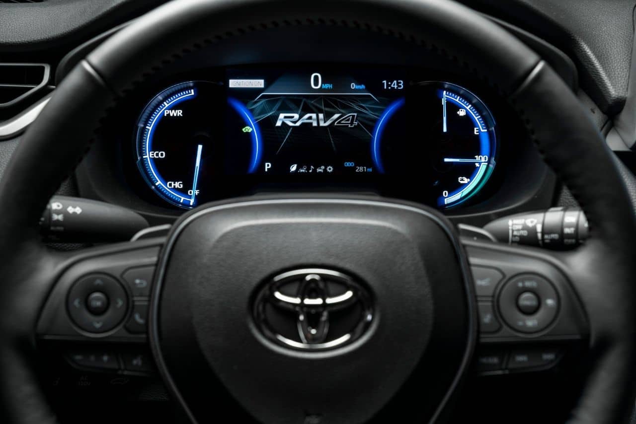 Toyota RAV4 Prime instrument