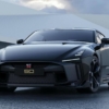 Nissan GT-R50 by Italdesign black front