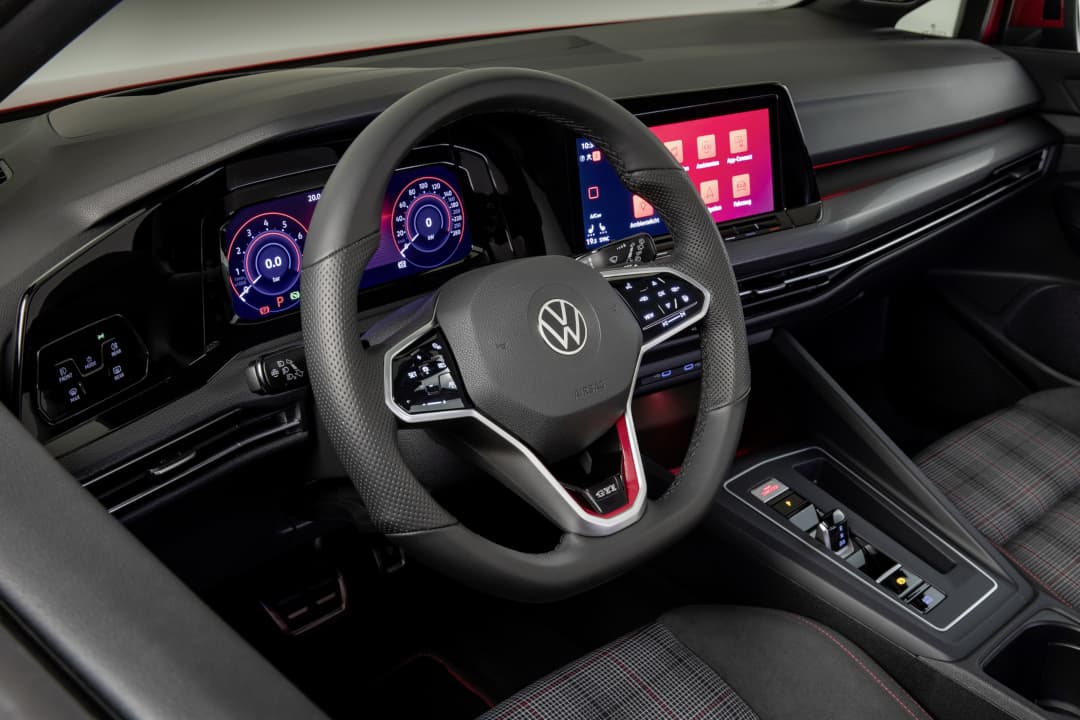 VW Golf Mk8 GTI steering