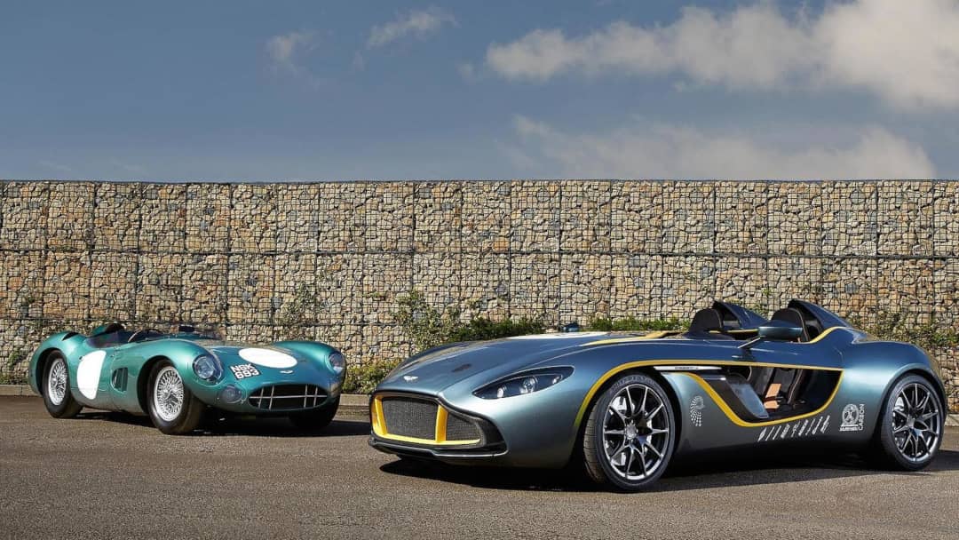 Aston Martin DBR1 and CC100 Concept