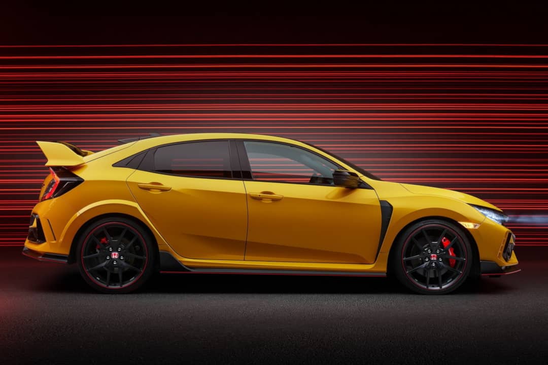 Honda Civic Type R Limited Edition side