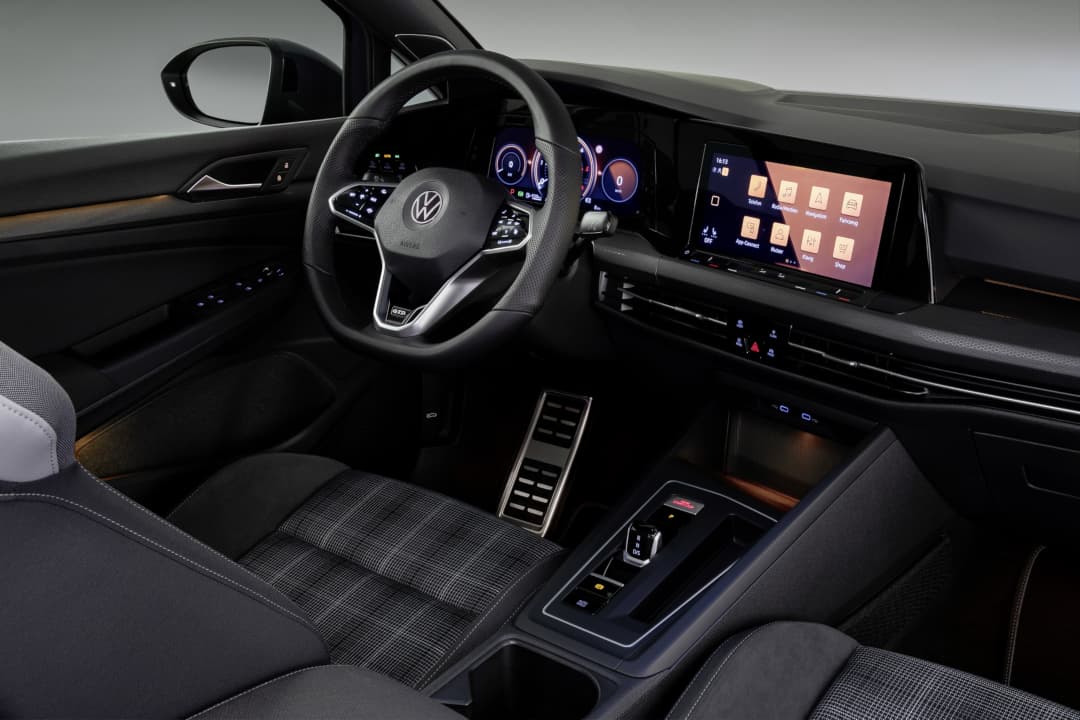 VW Golf Mk8 GTD interior
