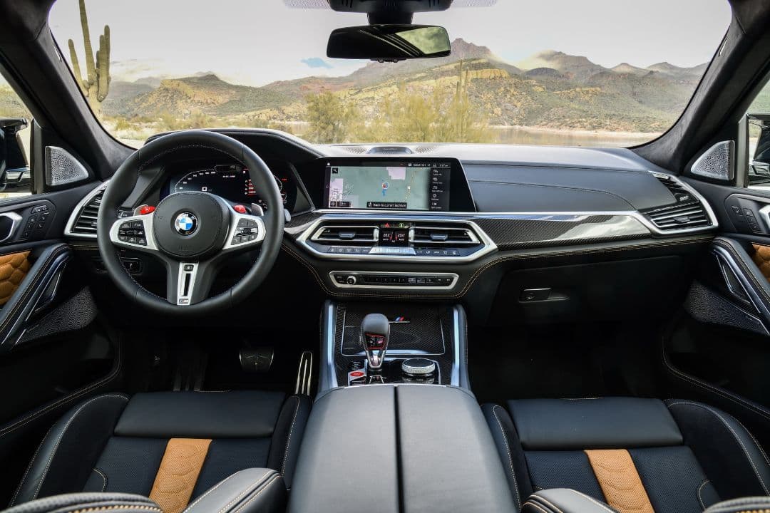 BMW X6 M interior