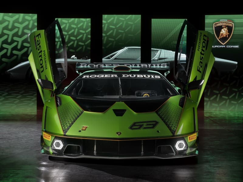 Lamborghini Essenza SCV12 front door open