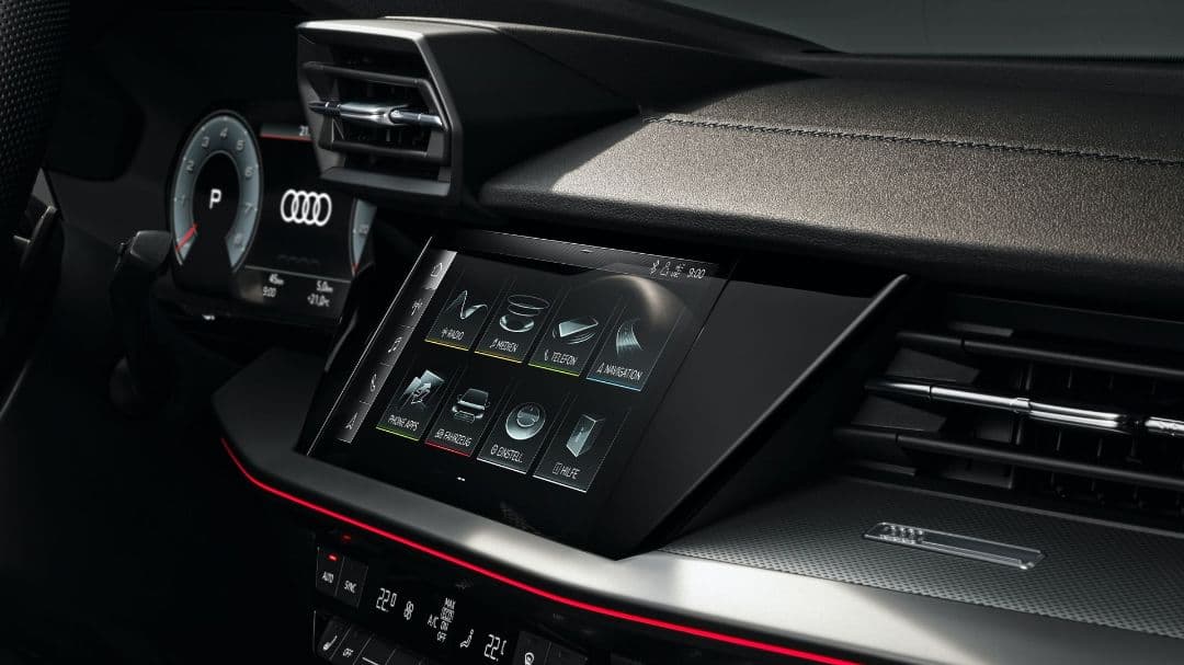 Audi A3 Sedan touch screen