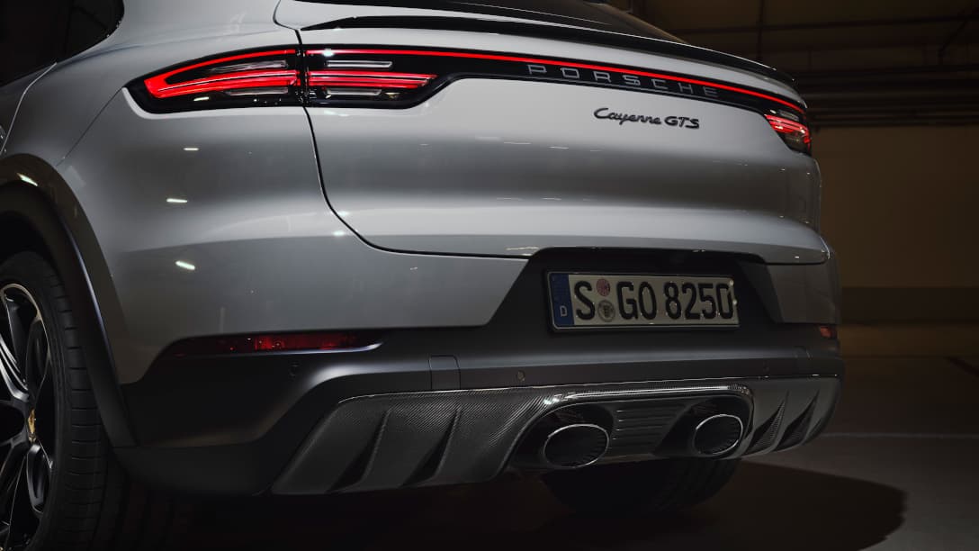 Porsche Cayenne GTS Coupe exhaust