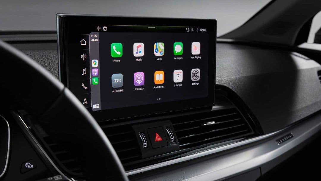 Audi Q5 MY2021 touch screen