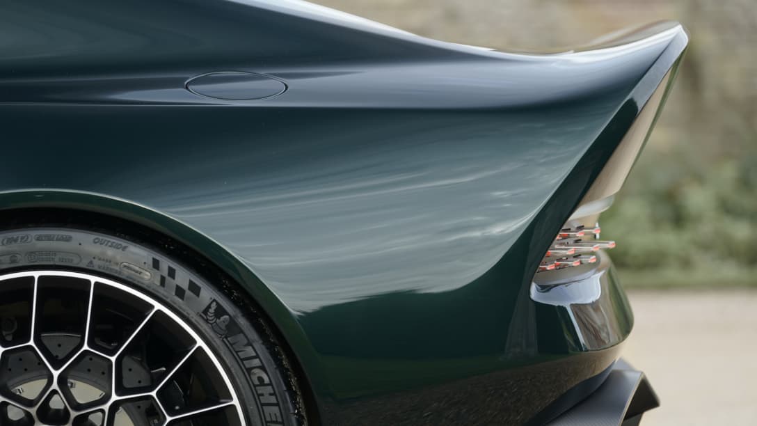 Aston Martin Victor rear spoiler