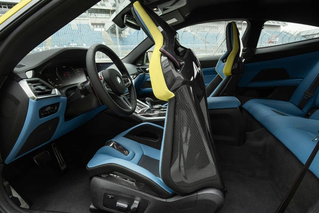 BMW M4 Coupe Rear seat