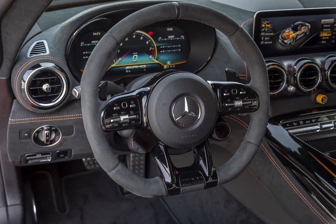 Mercedes AMG Black Series Steering