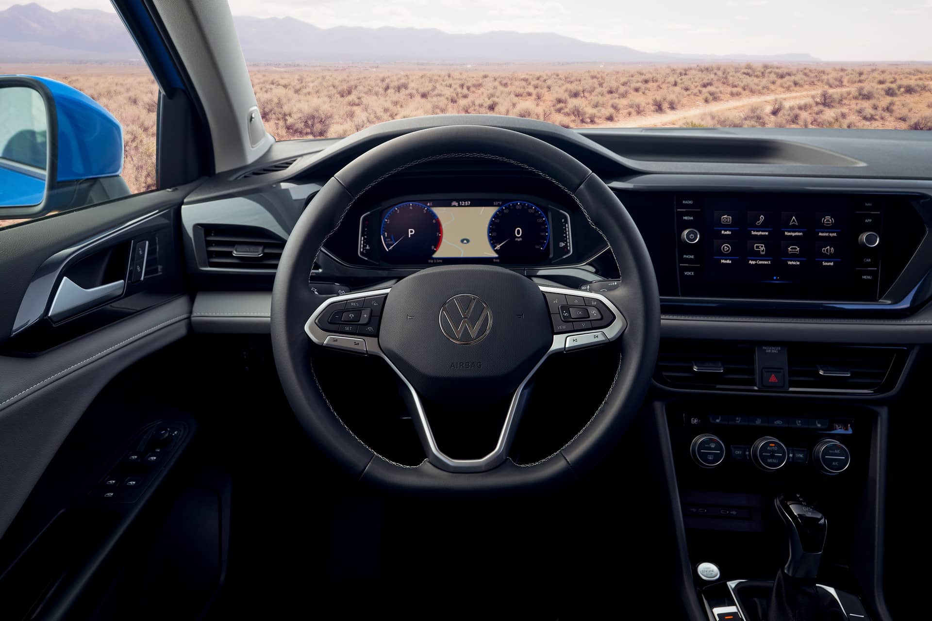 VW Taos Cockpit