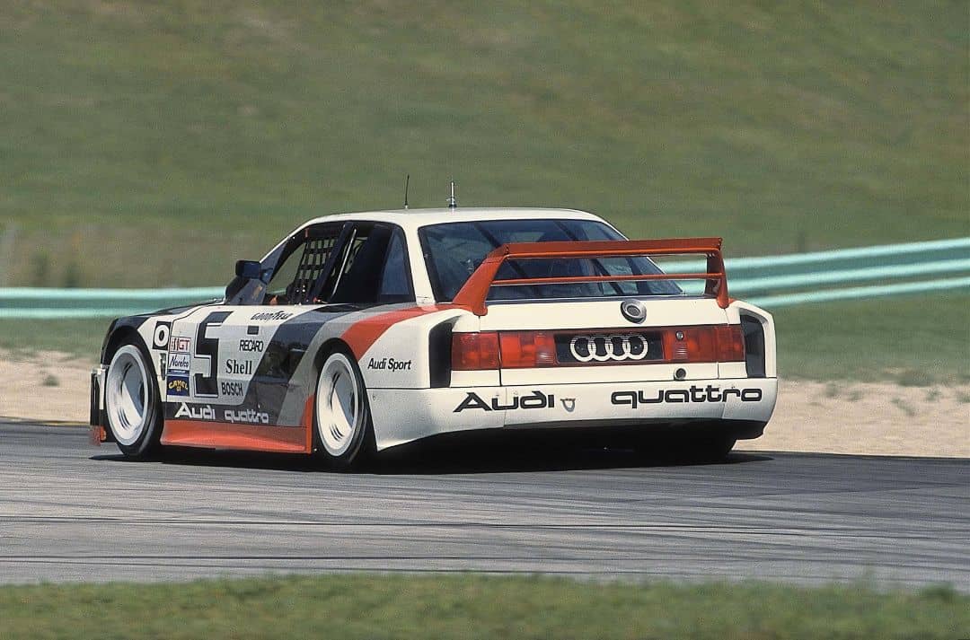 Audi 90 quattro GTO IMSA Race Car 1989 Rear