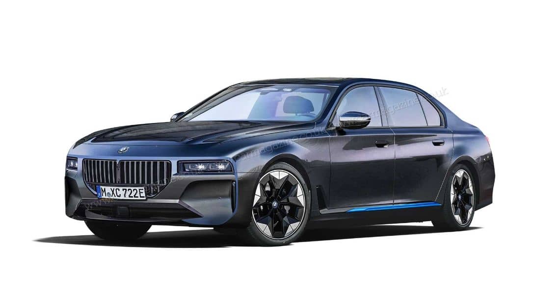 BMW i7 Rendered by Car magazine