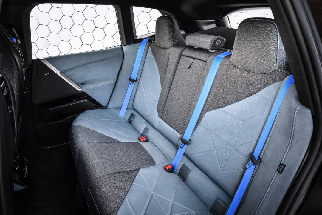 BMW iX Rear seats