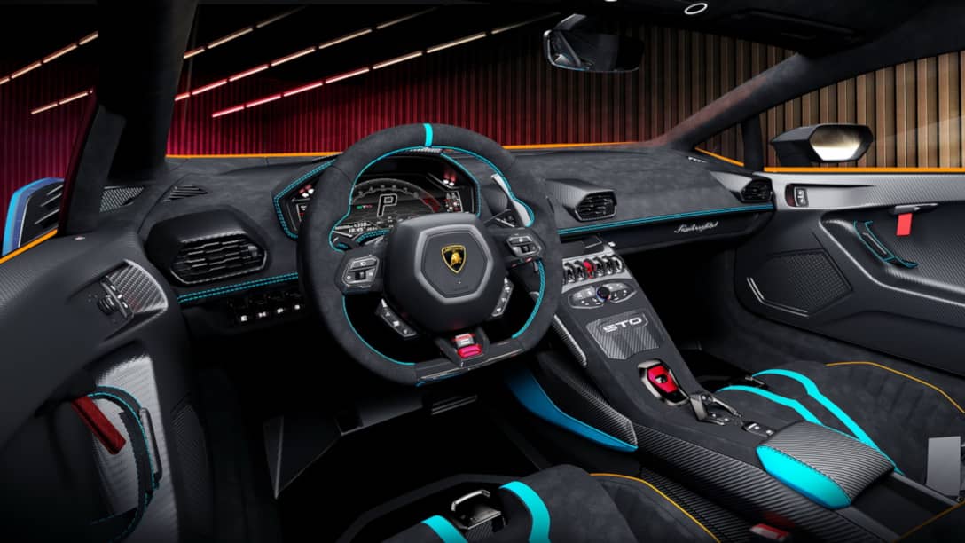Lamborghini Huracan STO Interior