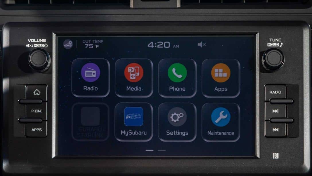 Subaru BRZ 2nd Gen Touch screen