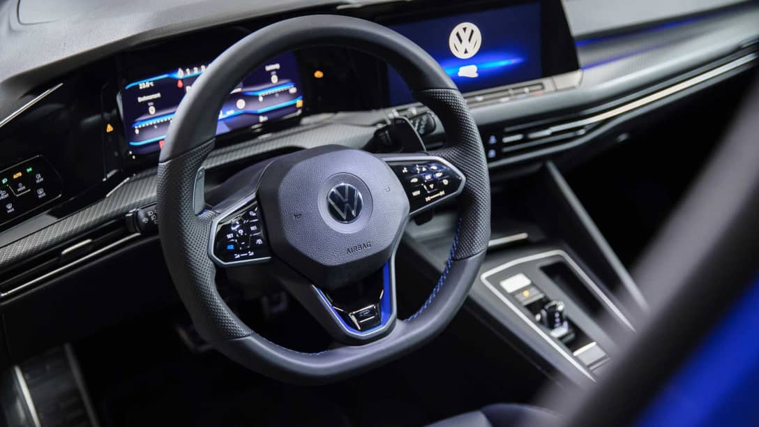 VW Mk8 Golf R Steering wheel