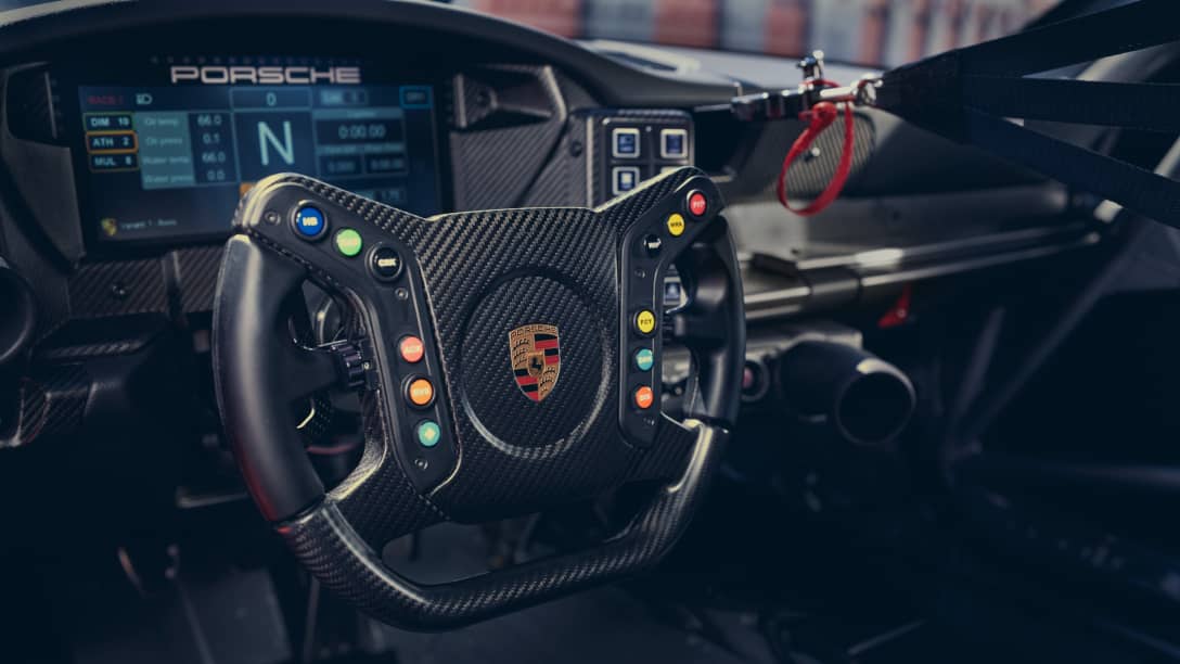 Porsche 911 GT3 Cup type 992 Cockpit
