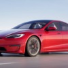 Tesla Model S 2021 Facelift Front