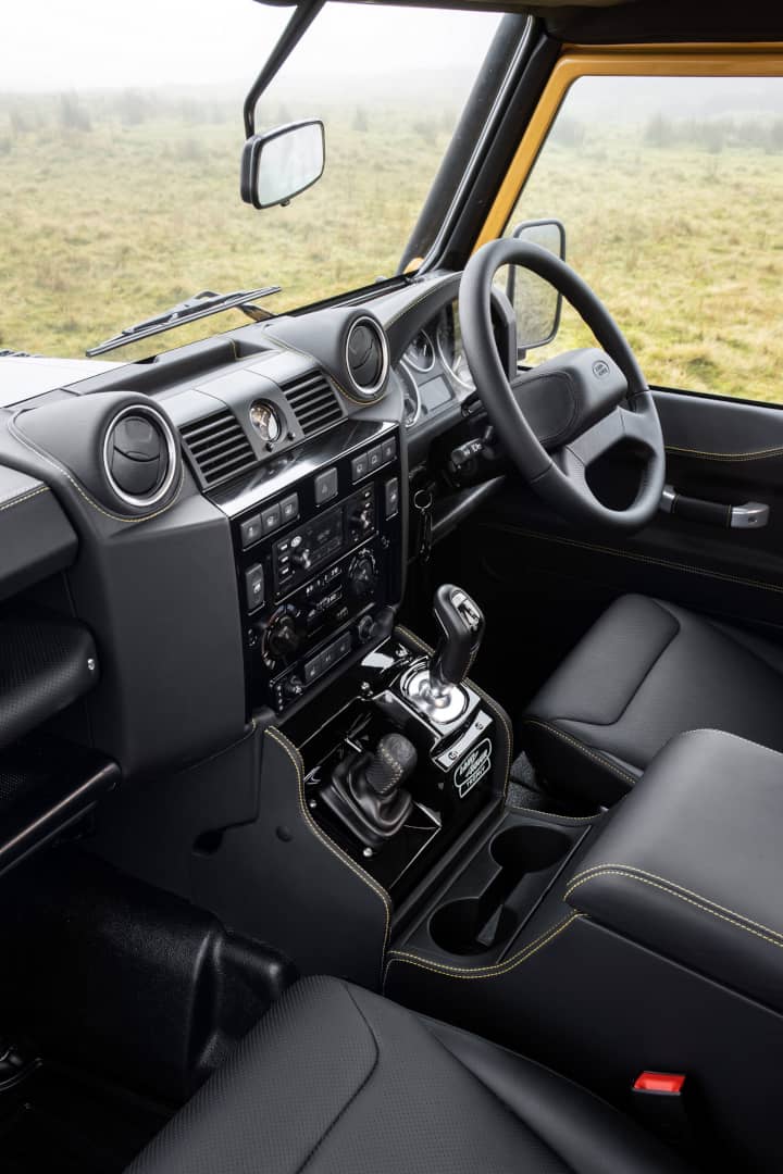 Land Rover Classic Defender Works V8 Trophy Interior