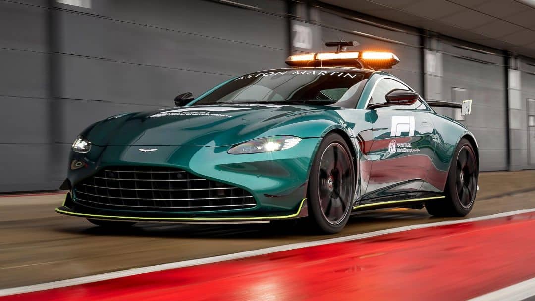 Aston Martin Vantage F1 Safety Car Front three quarter