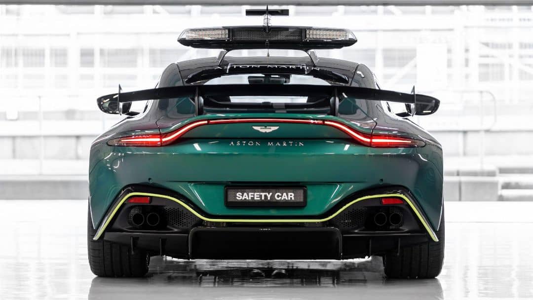 Aston Martin Vantage F1 Safety Car Rear