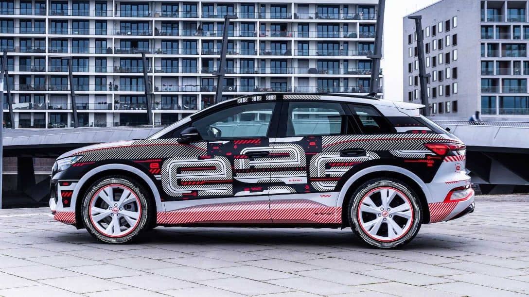 Audi Q4 e-tron Prototype Side