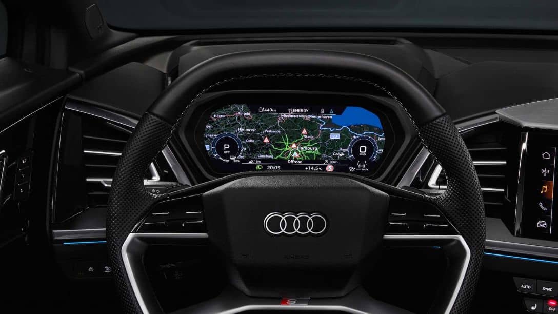 Audi Q4 e-tron Prototype Meter