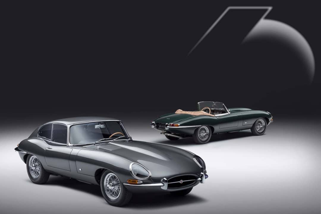 ジャガーがEタイプの生誕60周年を記念した特別仕様車