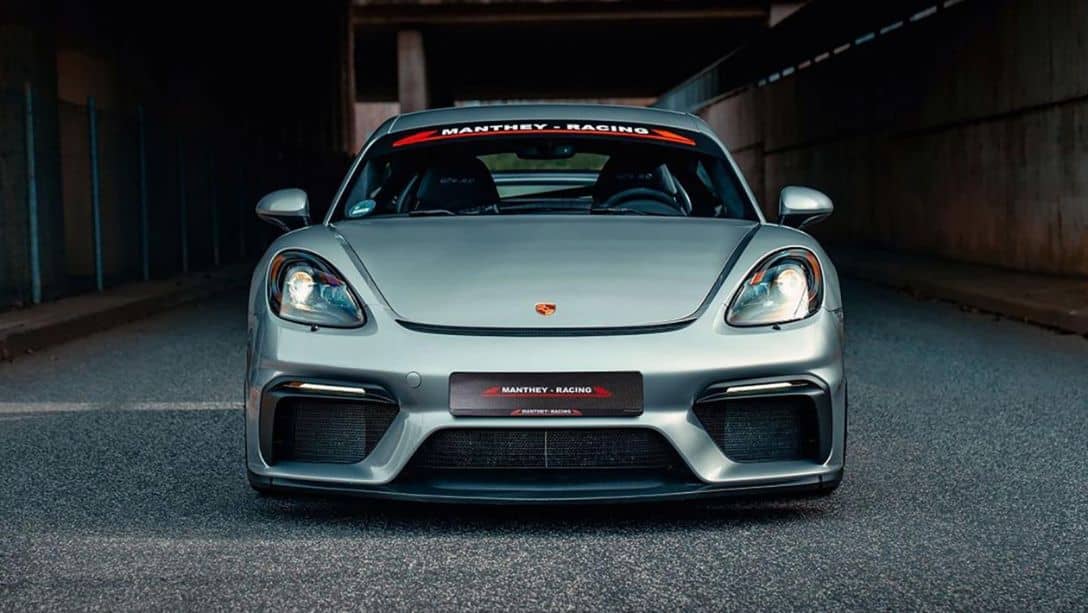 Manthey Racing Cayman GT4 MR Front