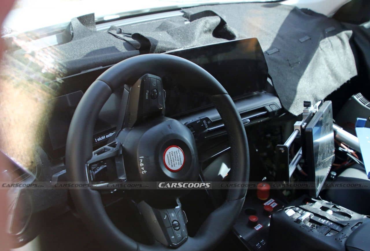 BMW X1 Spyshot Cockpit