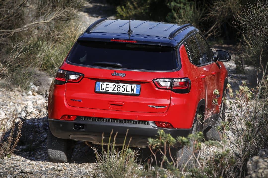 Jeep Compass 2021 Facelift Rear