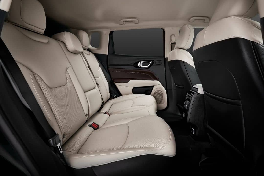 Jeep Compass 2021 Facelift Rear seats