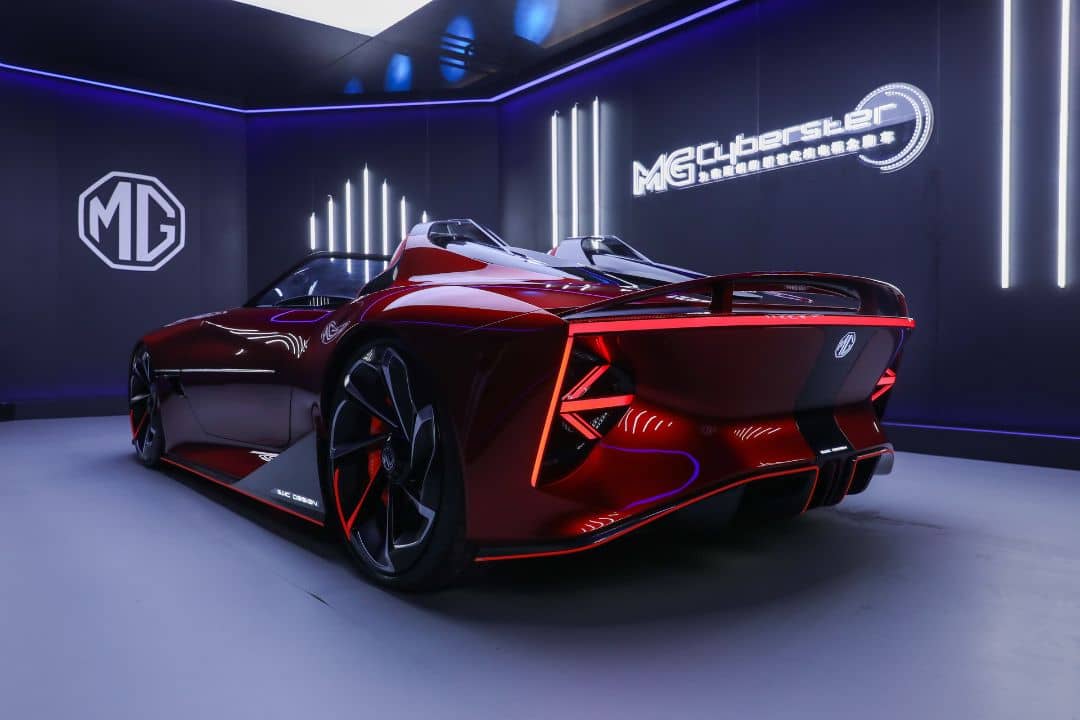 MG Cyberster Concept Rear